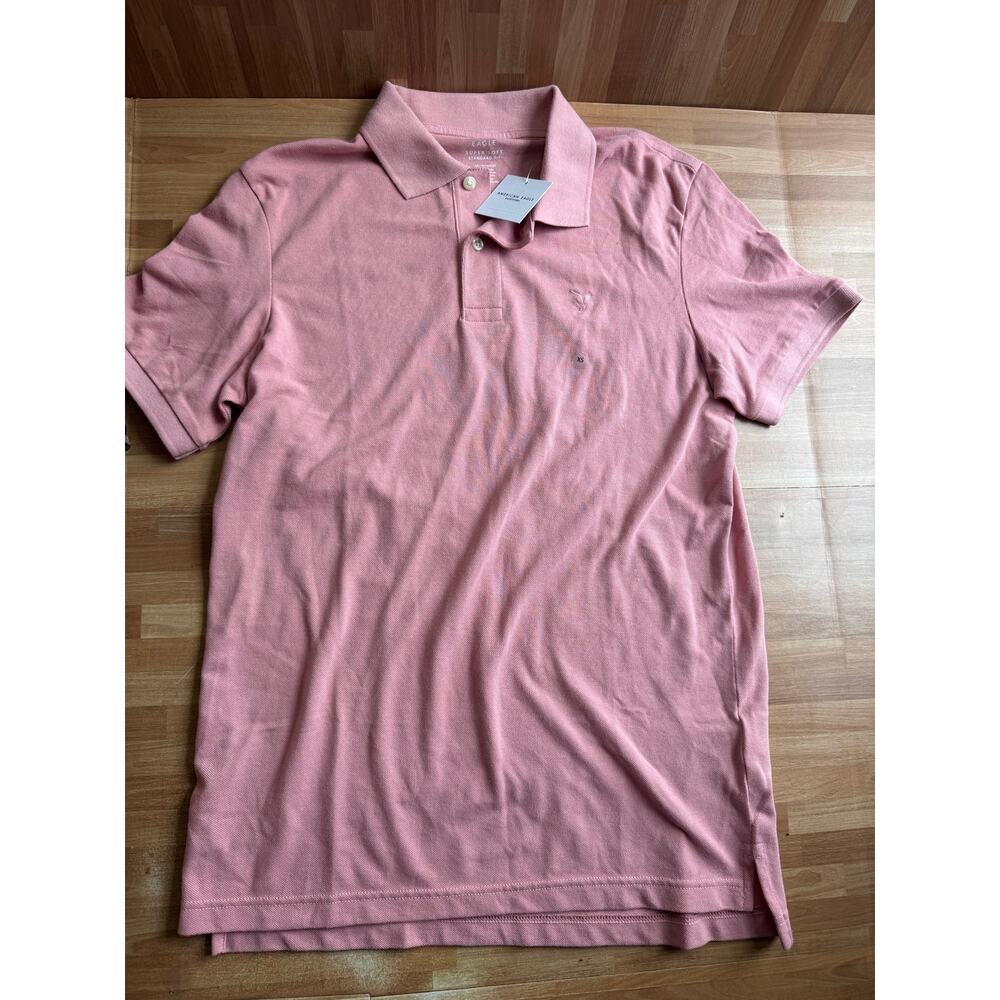 American Eagle Super Soft Standard Fit Polo Shirt, XS, NWT
